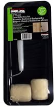 Shur-Line 03430C 3-Inch Mini Roller Kit with Bonus Cover