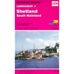 Landranger Maps: Shetland - South Mainland Sheet 4 (OS Landranger Map Series)