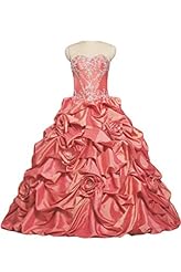 Strapless Taffeta Bandage Dress/Quinceanera Dress 