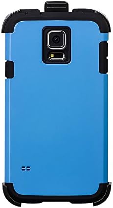 Galaxy S5 Case,OLG TECH [Hybrid Tough] Heavy Duty shock proof high quality holster Case for Galaxy S5 Case -Galaxy S5 Case Cover with Shock Absorptive Inner Layer/High quality Case (blue)