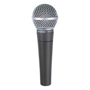 Shure SM58-CN Cardioid Dynamic Vocal Microphone with Cable