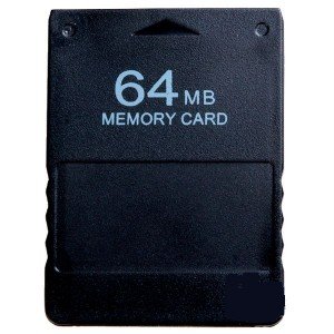 PS2 64MB Memory Card - 64MB memory card for Sony PS2 - Hi-TEC ESSENTIALS