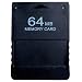 PS2 64MB Memory Card - 64MB memory card for Sony PS2 - Hi-TEC ESSENTIALS