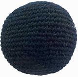 Solid Black Hacky Sack