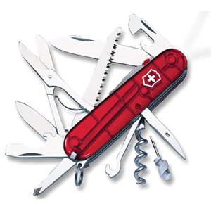 Victorinox Swiss Army Huntsman Lite Pocket Knife (Ruby)