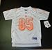 Chad Johnson White with Peach Jersey