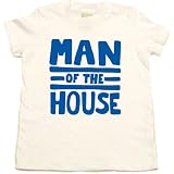 Man of the House on Short Sleeve Toddler Fine Jersey T-shirt