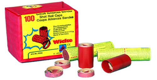 Childrens Toyshop  Toys : 100 Shot Gun Caps