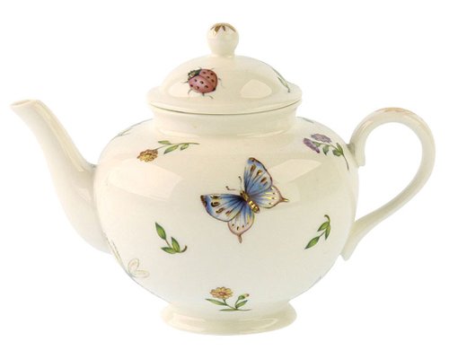 Best Cheap Gracie China Olivia's Dragonflies 11-Ounce Porcelain Small Teapot