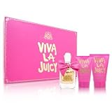 Viva La Juicy by Juicy Couture for Women 3 Piece Set Includes: 1.7 oz Eau de Parfum Spray + 4.2 oz Viva La Body Lotion + 4.2 oz Viva La Shower Gel