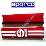 Sparco (2 Inch) 77 Line Red Color Seat Belt Shoulder Harness Pad