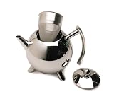Review Kitchen Craft  / Kitchen Craft Deluxe 18/8 Stainless Steel Ball Shaped Teapot 0.36L