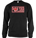 Polska Eagle Mens Polish Thermal Shirt, Poland Pride Eagle Design Thermal