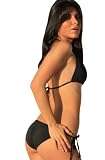 Black Colombian Tie Bikini