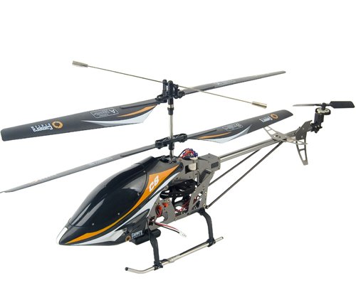 (Colors May Vary) Large SIZE 26 Inch Cyclone SPY CAMERA RC Helicopter C8 3.5 Channel RC Helicopter with Camera & GYRO, Includes 1 GB SD CARD