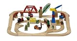 BRIO 33076 Wooden Railway System: Freight Yard Set