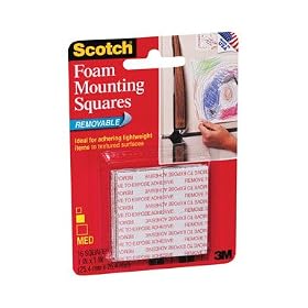 Precut Foam Mounting 1 Squares