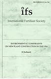 Environmental constraints on new plant construction in the USA