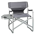Coleman Deck Chair with Side Table - Gray