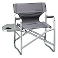 Coleman Deck Chair with Side Table - Gray