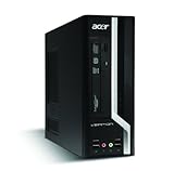 Acer Veriton X498G-UI5650W Compact Desktop PC (Black)