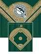 MLB Diamond Fleece Blanket/Throw Florida Marlins - Team Sports Fan Shop Merchandise