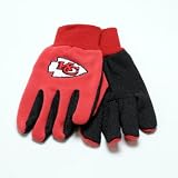 Kansas City Chiefs Team Logo Utility Gloves
