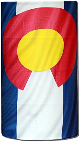 Island Jay Colorado Flag Face Mask Neck Fishing Gaiter UPF 50+ Solar Protection