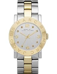 Marc by Marc Jacobs Amy Silver Dial Two Tone Stainless Steel Womens Watch - MBM3139