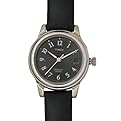 Timex Black Leather Indiglo Quick-Date Dress Watch