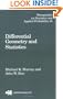 Differential Geometry and Statistics (Chapman & Hall/CRC Monographs on Statistics & Applied Probability)