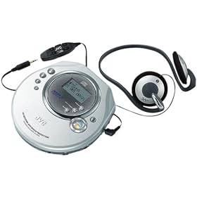 JVC XL-PM30 Personal CD/MP3 Player with 140 Seconds MP3 Anti-Shock Protection