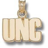 University of North Carolina UNC 3/8 Pendant (14kt)