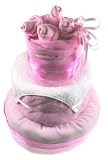 3 Tier Nappy Cake - Baby Girl Pink