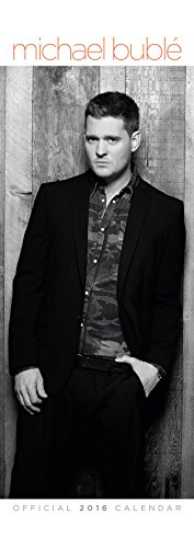 The Official Michael Buble 2016 Slim Calendar