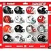 Sporting Goods : AFC Conference (16pc.) Revolution" Style Pocket Pro NFL Helmet Set"