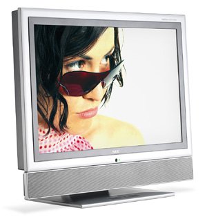 NEC LCD2335WXM 23 LCD Monitor with Analog TV Tuner (Silver)