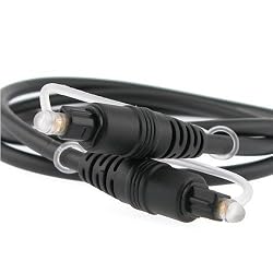 Wired-Up eforcity 6 Ft Digital Audio Optical Toslink Cable Optic 6Ft