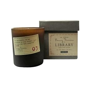 Paddywax Library Collection 9 oz Boxed Glass Candle