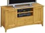 Hawthorne Wide screen Tv Stand With Media Storage Doors, 53"W, OAK