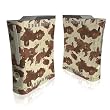 Desert Camo Design Xbox 360 Front Panel Protector Skin Decal Sticker