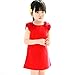 Weixinbuy Kid Girl's Sleeveless Flower Princess Party Dress