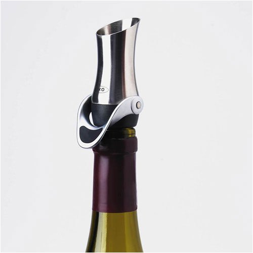 Childrens Toyshop  Kitchen & Housewares : Oxo Steel Combination Wine Stopper & Pourer