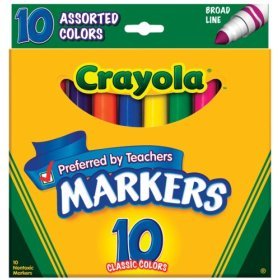 Childrens Toyshop  Toys : Crayola Bright Markers 10-pk.