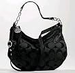 AUTHENTIC COACH ALI SIGNATURE LARGE HOBO 13656 (Black)