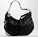 Coach Ali Signature Large Shoulder Hobo Bag Purse 13656 Black