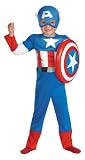  : Captain America Toddler Muscle Costume - Toddler