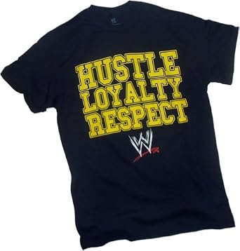 Hustle - Loyalty - Respect -- John Cena -- WWE Adult T-Shirt, XX-Large: Amazon.co.uk: Clothing