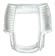 Curity SleepPants Youth Pull-On Diapers Size Medium Pk/17