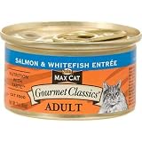 Nutro MAX CAT Salmon and Whitefish Entrée Gourmet Classics Adult Canned Cat Food